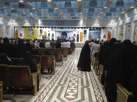 حضور در گردهمایی مدارس اسلامی شهر مشهد مقدس