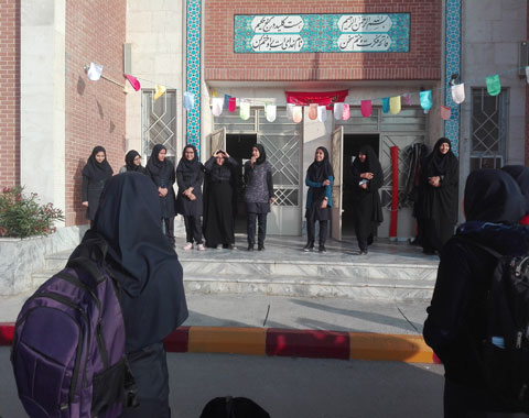 معارفه دانش آموزان منتخب در انتخابات شورای دانش آموزی